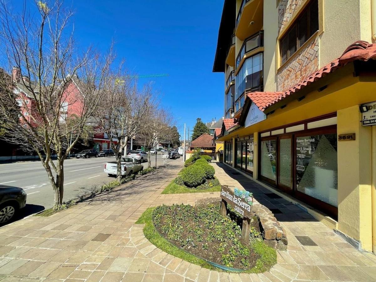 Apartamentos Jardim Da Serra Centro By Achei Gramado Exterior foto